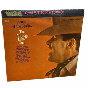Norman Luboff Choir Songs Of The Cowboy (Vinyl, 1960) Columbia CS 8278 VG LP